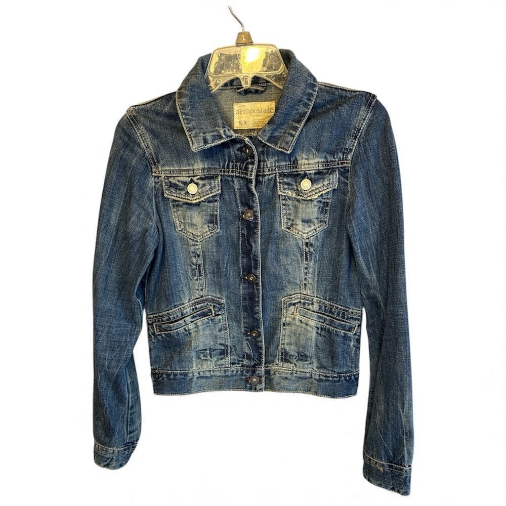 Aeropostale Classic Blue Jean Jacket
